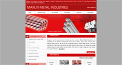 Desktop Screenshot of maruthimetal.com